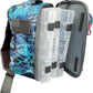 EGO Kryptek Tactical Tackle Box Backpack, Durable Fishing Tool Bag, 1000D Nylon Fabric with PVC Back, Water-Resistant, Multiple Storage Pockets, Laser-Cut Molle Loops, Includes 4 Tackle Trays