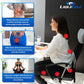 LiquiCell Coccyx Seat Cushion, Aid for Tailbone Pain Relief, Sciatica Pain, Back Support | Donut Like Butt Pillow for Long Hours Sitting at Home/Office Chair (18W x 17L x 2.5H)