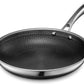 HexClad Hybrid Nonstick 10-Inch Frying Pan, Stay-Cool Handle, Dishwasher-Friendly, Oven-Safe Up to 900°F, Induction Ready, Compatible with All Cooktops