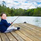 Urban Deco Kids Fishing Pole Set Portable Telescopic Kids Fishing Rod and Reel Combo Kit with Tackle Box for Beginners, Boys,Girls,Youth,Children