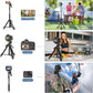 Camera Tripod 69 Inch, Patented 3-Way Swivel Portable Phone Tripod Professional Aluminum Alloy Travel Phone Camera Stand Monopod for Canon Nikon GoPro DSLR, DV Video Camcorder, Smartphone Black