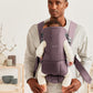 BabyBjörn Baby Carrier Mini, Cotton, Dark Purple | Newborn Carrier (7-25 lbs), Ergonomic, Easy-to-Use