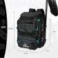Fishing Backpack with Rod Holders,900D Oxford Water-Resistant Fishing Gear,42L Large Storage Tackle Bag for Men