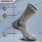 BULLIANT Compression Socks for Men 6Pairs, Athletic Crew Socks Cushioned For Men Sports Running-Arch Support