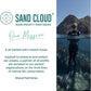 Sand Cloud Turkish Beach Towel - Sand Free - 100% Organic Turkish Cotton Yarn - Quick Dry Towel for Beach, Picnic Blanket or Throw - As Seen on Shark Tank - Tie Dye (Mint Baja)