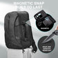 TSA-Friendly Travel Backpack with Laptop Compartment, 30L Carry-On Backpack for Men & Women, 180° Lay-Flat Design, Waterproof & Durable 1000D Oxford, Fits 15.6" Laptop