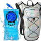 Reflective Hydration Backpack, Hydration Pack - Water Backpack with 2L/3L Hydration Bladder, Essential for Festivals - Rave Hydration Pack for Hiking, Running, Cycling, and Festivals