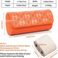 MOZSLY Watch Roll Travel Case 3 Slots Portable Watches Box Organizer Storage Holder Pattern PU Leather