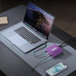 280W USB C Charger Block, 8-Port USB C Charging Station GaN III PD 65W Laptop Charger Adapter Compatible with MacBookPro/Air,DELL,iPad,Portable Charging Station for iPhone,Samsung Galaxy(Purple)