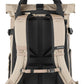 WANDRD All New PRVKE 15L V4 Camera Backpack: Built-In Camera Cube Travel Backpack with Quick Side Access, Rolltop Expansion, Clamshell Opening, Magnetic Tote Handles