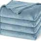 PHF Ultra Soft Fleece Blanket Twin Size, No Shed No Pilling Luxury Plush Cozy 300GSM Lightweight Twin XL Blanket for Bed, Couch, Chair, Sofa Suitable for All Season, 76" x 90", Dusty Blue
