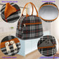FlowFly Insulated Lunch Cooler Bag - Tote Bag Organizer for Women/Men, W&B