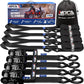 MOCA Heavy Duty Ratchet Tie Down Straps - 5200 Lbs Breaking Strength 1.6" x 8', Includes 4 Heavy Duty Ratchet Padded Handles & Coated Chromoly S Hooks & 4 Soft Loop Tie-Downs