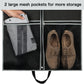 Zilink Long Dress Garment Bags for Travel 60" Dress Suit Cover for Storage with 2 Large Mesh Pockets and a PVC Card Holder, Black