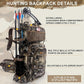 Hunting Backpacks for Men,Saddle Hunting Bag with Bow Holder, Large Compound Bow Hunting Backpack & Duffle Bags