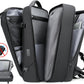 Vacuum Backpack for Men,50L Expandable Compression Backpack With Vacuum Seal, 17.3 Inch Water Resistant Laptop Backpack with USB Charging Port-Not Vaccum Pump Included