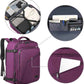 MATEIN Travel Backpack for Women, Expandable Flight Approved Carry on Backpack, Water Resistant Lightweight Suitcase, Large Business Weekender Daypack, Gift for Traveler, Purple