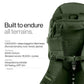 Vandra™ Forest - Scandinavian Hiking Baby Carrier Backpack - Gravity Lock™ Hard-Shell Frame - Nest Child Carrier for Toddler & Kids - Dust Bag, Alu Tag & More Included
