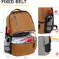 TUGUAN Insulated Cooler Backpack 38 Cans Double Deck Leakproof Lightweight Soft Lunch Backpack Small Cooler Bag Beach Picnic