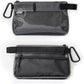GOBAGS Production Zipper Bags - Electronics & Camera Accessories Bag - Cable organizer, Gear Accessory Pouch, Travel Camera Essentials (Small, Gray, 2 pack)
