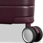 Virtuosa Hardside 21 Inch Carry On Luggage - Airline Approved with 360° Spinner Wheels, RightHeight™ Adjustable Handle - Zippered WetPak™ - TSA Lock - Expandable Light Polycarbonate Shell - Merlot
