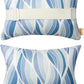 Outdoor Pillow for Chaise Lounge Chair, Sunbrella Head Support Pillow for Car Driving Neck or Lumbar Resting Waterproof with Adjustable Elastic Stripe for Garden Furniture Decorative 2Pack