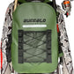 Buffalo Gear 26L Waterproof Fishing Tackle Backpack with Rod Holder, Fly Fishing Gear Storage Bag for Outdoor Angling