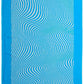 Turkish Beach Towel - 100% Organic Cotton - Soft, Quick-Dry, Sand Proof, Prewashed - Lightweight & Oversized for Beach, Pool, Yoga, Bath, Travel, Gym, Throw - Turqua (Blue)