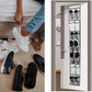 Over The Door Shoe Organizer, 14 Large Mesh Pockets Hanging Shoe Rack for Closet Organizers and Storage, White, 2-pack (white)