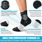 NEENCA Professional Compression Socks, Medical Athletic Ankle Socks for Injury Recovery & Pain Relief, Sports Protection, Circulation —1 Pair, 20-30 mmhg