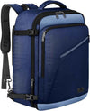 MATEIN Expandable Travel Backpack for Airplanes, Large Capacity Carryon Backpack for Men Women, Water Resistant Airline Approved Bags with Adjustable Shoulder Straps for International Trip, Grey Blue