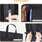 Univivi Hanging Garment Bag for Travel, 60" Heavy Duty Suit Bags, Extra Capacity Hanging Clothes Bag for Closet Storage, Dress Cover with Handles and Buckle Straps for Suit, Coat, Jacket