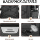 LARIPOP Basketball Bag, Sports Backpack with Ball Holder & Shoe Compartment, Water Resistant Gym Bag for Soccer Volleyball Travel