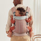 BabyBjörn Baby Carrier Harmony, Dusty Pink, 3D Mesh | 3-in-1 Ergonomic Baby Carrier; Newborn, Facing-in, Outward-Facing, and Back Carrying Positions Supported (7-40 lbs), Newborn to Toddler