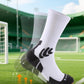 Men's Compression Running Socks: Coolmax Athletic Crew Socks Moisture Wicking Anti-Blister Cushion for Hiking 3 Pairs