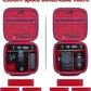 Hard Camera Case Bag Compatible with Canon EOS Rebel T7/T100/T6/R50/R6 or Kodak Pixpro AZ405/AZ425/AZ255/AZ401/AZ252/AZ528 DSLR Camera,for Canon Sony Kodak Panasonic Nikon Mirrorless Camera,Red