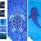 2 Pack Microfiber Lightweight Thin Beach Towel Sand Free Quick Dry Super Absorbent Large Towels for Swimming Pool Yoga Gym Travel Vacation Beach Accessories Essentials for Adults