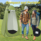 Pop Up Shower Tent for Camping, Portable Outdoor Privacy Shower Tent with 6000mAh Rechargeable Shower