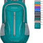 ZOMAKE Ultra Lightweight Packable Backpack 25L, Foldable Hiking Backpacks Water Resistant Small Folding Daypack for Travel(Lake Green)