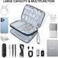 CILLA Electronics Organizer Travel, Travel Cord Organizer Case, Compact Electronics Accessories Bag for Cable, Cord, Charger, Phone