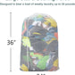 Laundry Bags, Mesh Heavy Duty 24" x 36" with Drawstring Closure, 3-Pack, White