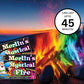 Merlin's Mystical Fire Color Changing Packets- Pack of 6, 0.882 oz Each- Long Lasting Enchanted Multi-Color Magical Flames- Flame Color Changer for Fire Pits & Outdoor Fireplaces- Campfire Accessories