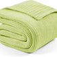 L'AGRATY Knitted Weighted Blanket - 48"x72" 12lbs Cooling Chunky Knit Heavy Blanket for Adults Braided Crochet Throw Thick Cable Yarn Knit Decorative No Beads Evenly Weighted Machine Washable