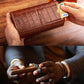 MR.OKAY 2 Watch Travel Case- Classic Leather Watch Case With Superb Texture.(Portable Watch Roll Or Organizer For Storage And Display).Festival Gift For Men ndcrafted By Artisans.