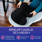 Ergonomic Seat Cushion - Memory Foam Chair Cushions | Gaming Chair Cushions | Office & Car Seat Cushion with Heat Reducing 3D Mesh | Office Chair Cushion for Back Pain - Pain Relief