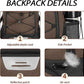 LARIPOP Basketball Bag, Sports Backpack with Ball Holder & Shoe Compartment, Water Resistant Gym Bag for Soccer Volleyball Travel