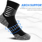 IRAMY Ankle Compression Socks for Men Athletic Running Socks with Cushioned Support 3 Pairs