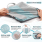10 Set Compression Packing Cubes for Travel Essentials,Compressible Expandable Packing Cubes for Suitcase,OlarHike Luggage Organizer Bags for Travel,Handy Helper for Organizing Clothes(Blue Gray) - Roamly