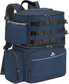 MATEIN Fishing Backpack, Water Resistant Tackle Storage Bag with Rod Holders & Cooler, Fishing Gifts for Men