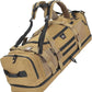 KEMIMOTO Hunting Duffle Bag, 78L large Capacity Travel Gear Bags Tool Range Cases for Long Distance Trips Hiking Hunting Fishing Camping, Multi Pocket Design, Brown Backpackable